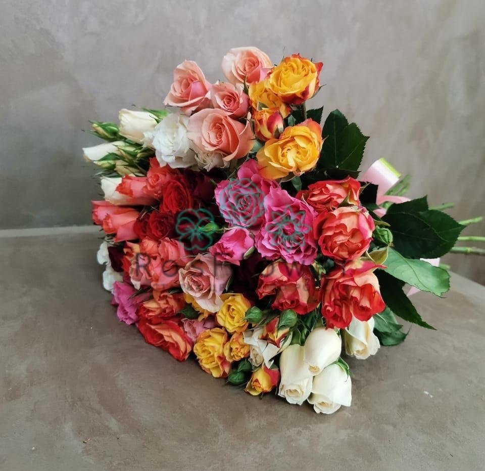 Букет цветов из: Розы в Черноерковской