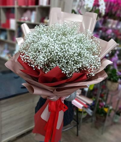 Букет цветов из: Гипсофила в Черноерковской