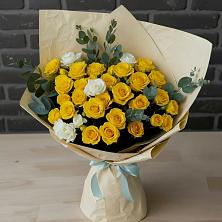 Букет цветов из:  Розы в Черноерковской