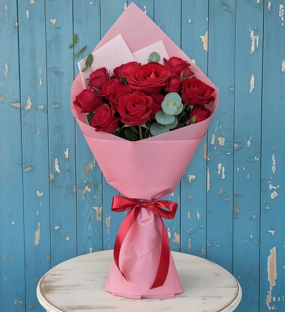 Букет цветов из: Розы в Черноерковской