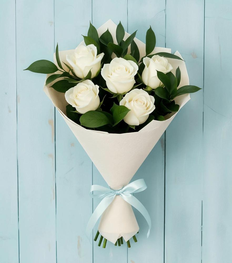 Букет цветов из: Розы в Черноерковской