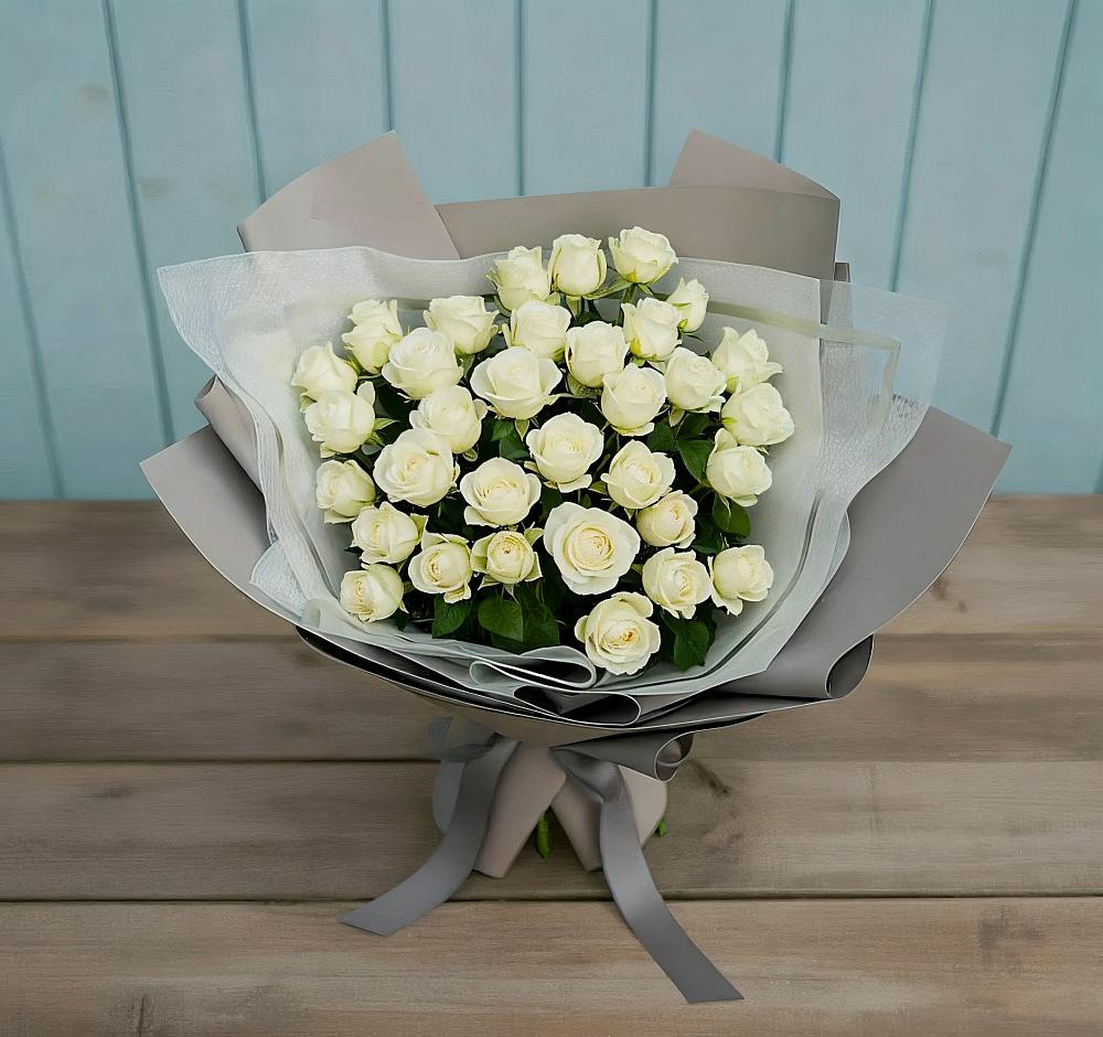 Букет Белоснежная нежность в Черноерковской