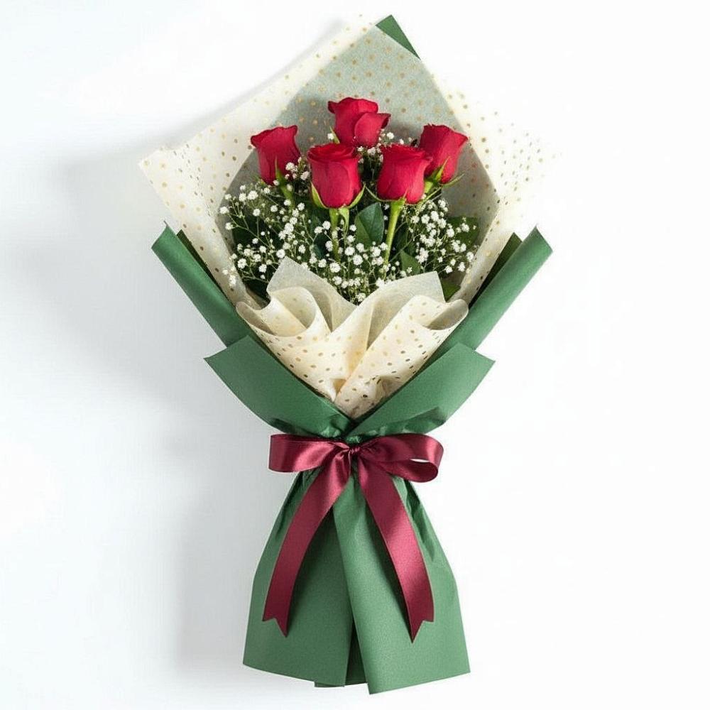 Букет цветов из: Розы в Черноерковской