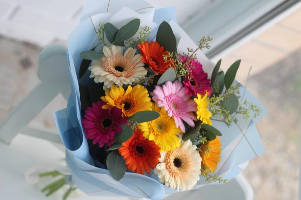 Букет цветов из: Герберы в Черноерковской