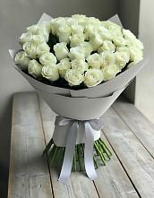 Букет 35 Белых роз в Черноерковской