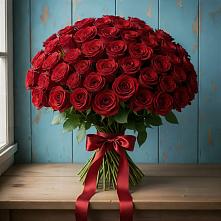 Букет Красные розы Блэк Меджик в Черноерковской