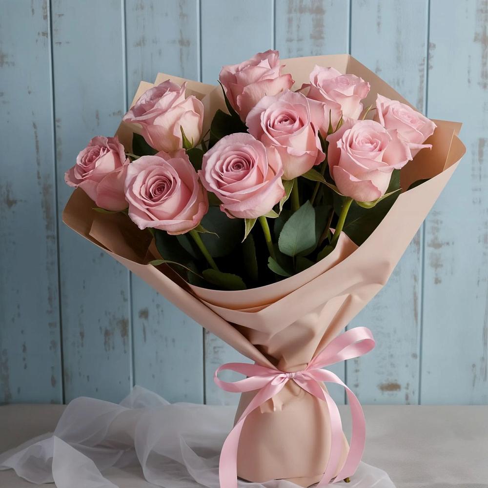 Букет цветов из: Розы в Черноерковской