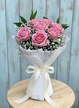 Букет цветов из:  Розы в Черноерковской