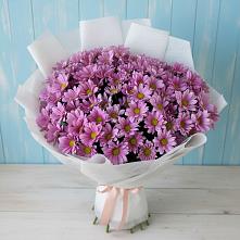 Букет цветов из:  Хризантемы в Черноерковской