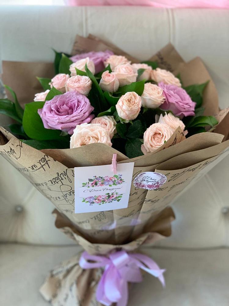 Букет цветов из: Розы в Черноерковской