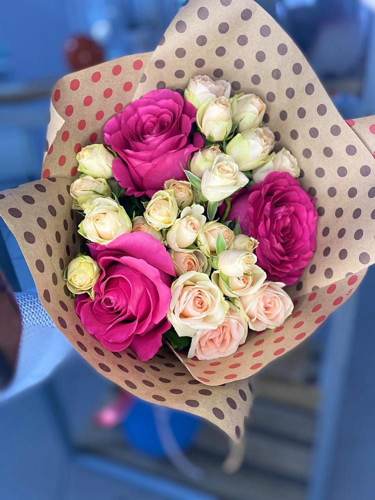 Букет цветов из: Розы в Черноерковской