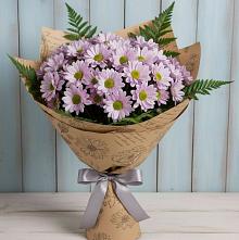 Букет цветов из:  Хризантемы в Черноерковской