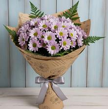 Букет цветов из:  Хризантемы в Черноерковской