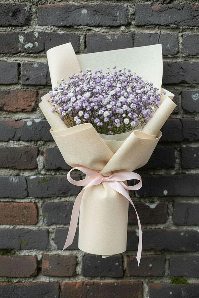 Букет цветов из: Гипсофила в Черноерковской