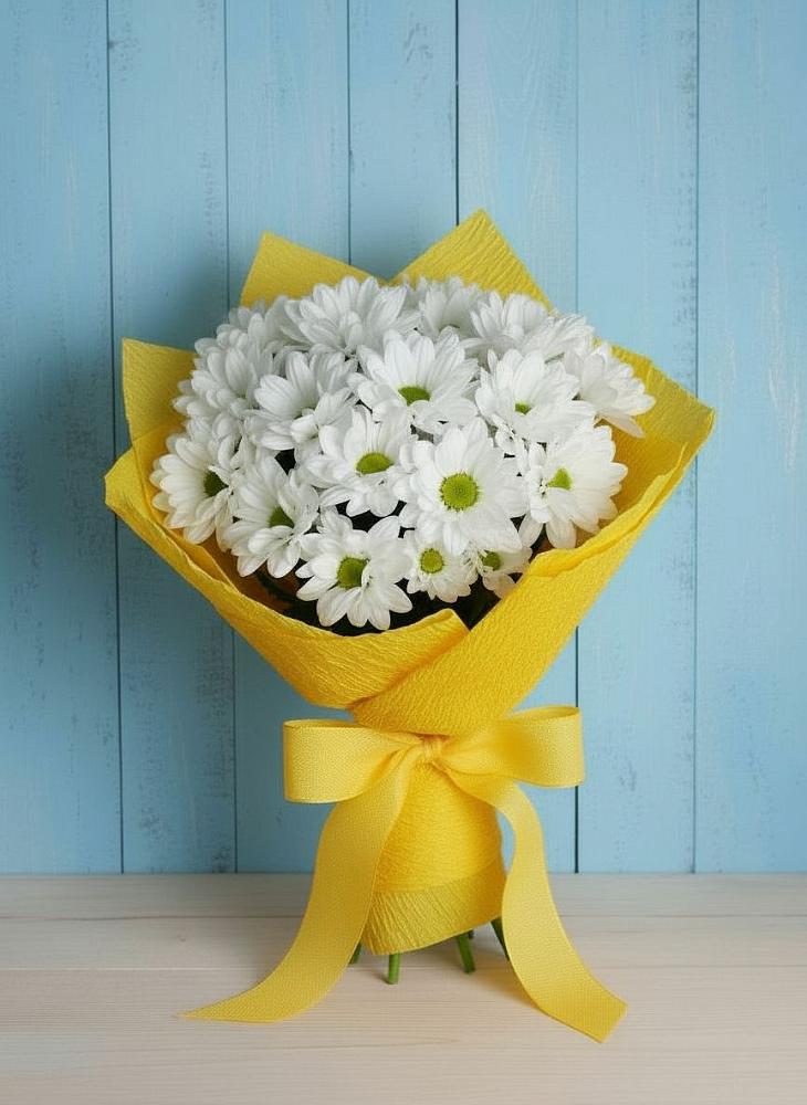 Букет цветов из: Хризантемы в Черноерковской