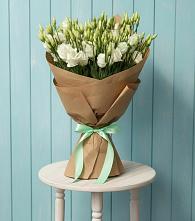 Букет цветов из:  Лизиантусы в Черноерковской