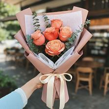 Букет цветов из:  Розы в Черноерковской