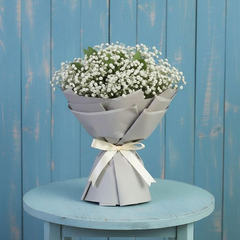 Букет цветов из: Гипсофила в Черноерковской