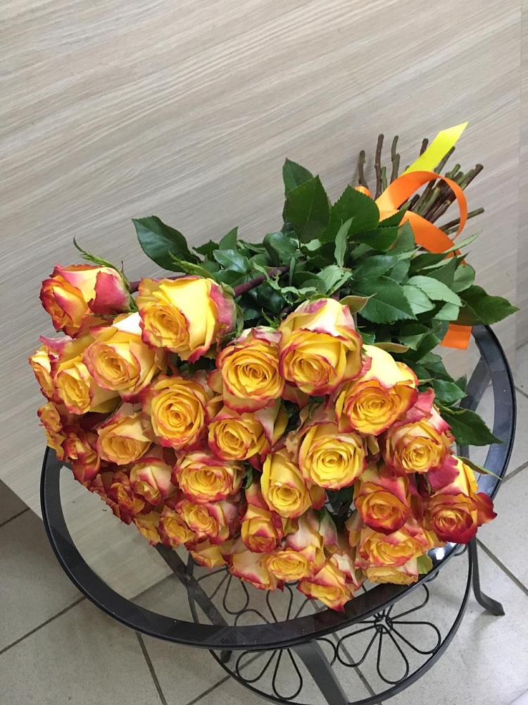 Букет Желтые розы в Черноерковской