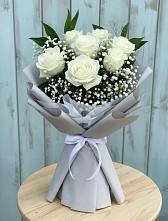 Букет цветов из:  Розы в Черноерковской