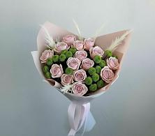 Букет цветов из:  Розы и Хризантемы в Черноерковской