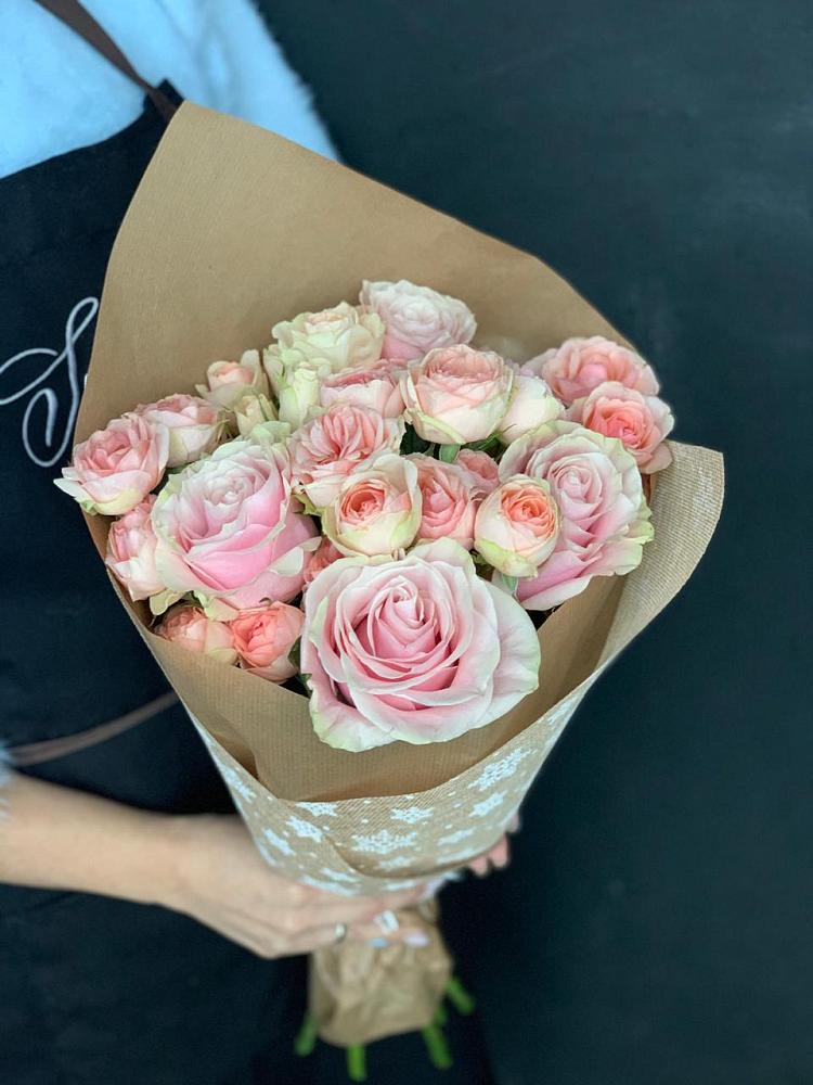 Букет цветов из: Хризантемы и Розы в Черноерковской