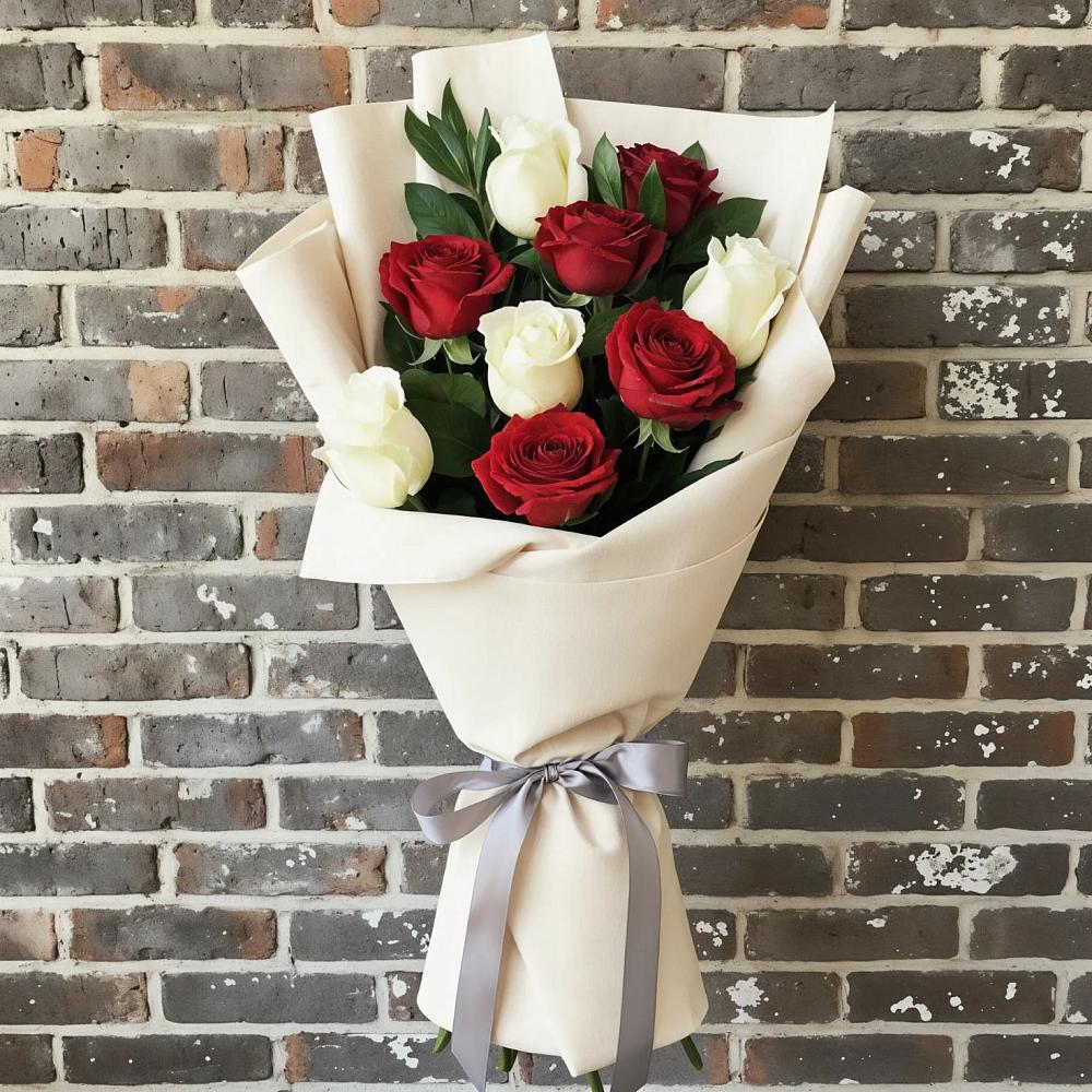 Букет цветов из: Розы в Черноерковской