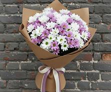 Букет цветов из:  Хризантемы в Черноерковской