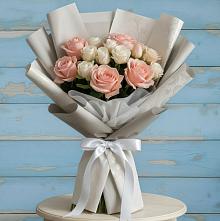 Букет цветов из:  Розы в Черноерковской