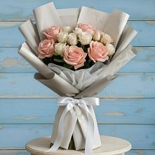 Букет цветов из:  Розы в Черноерковской