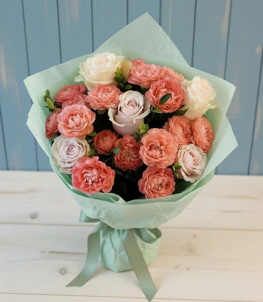 Букет цветов из: Розы в Черноерковской