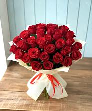 Букет 29 Красных роз в Черноерковской
