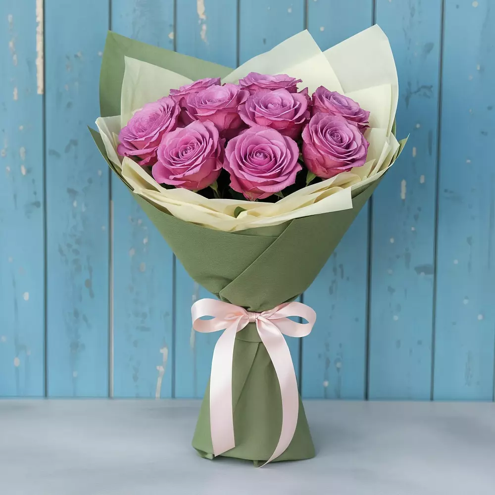 Букет Розы Фёрст Леди в Черноерковской