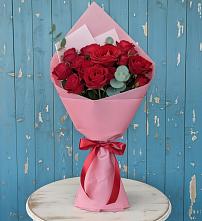 Букет цветов из:  Розы #REPLACE_PRED# Черноерковской