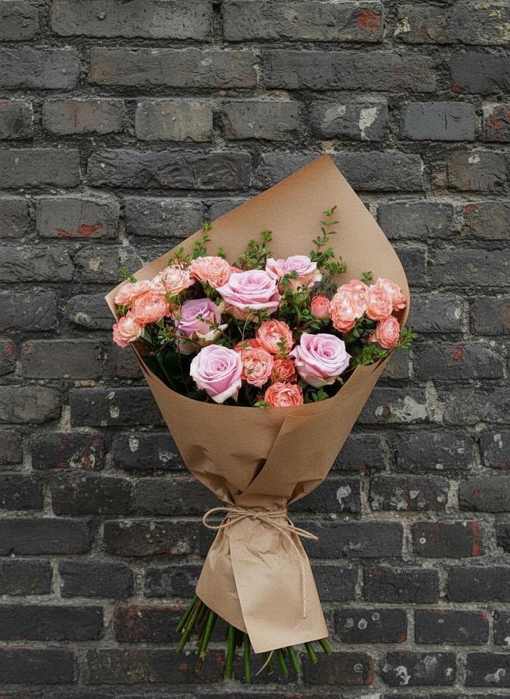 Букет цветов из: Розы в Черноерковской