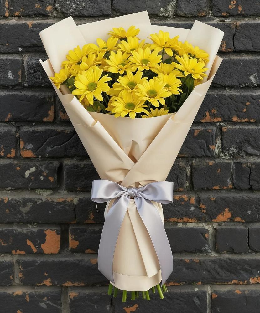 Букет цветов из: Хризантемы в Черноерковской