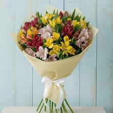 Букет цветов из:  Альстромерии в Черноерковской