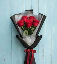 Букет цветов из:  Розы в Черноерковской