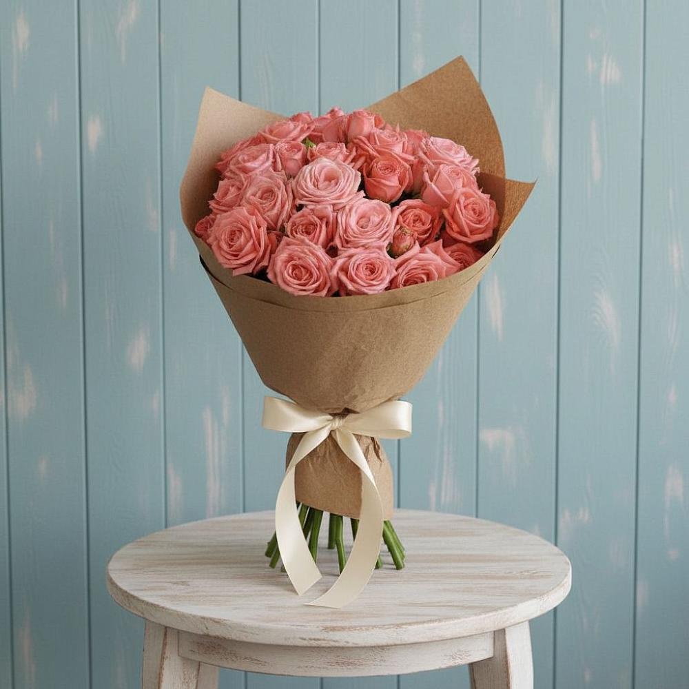 Букет цветов из: Розы в Черноерковской