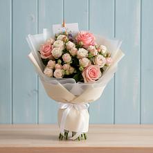 Букет цветов из:  Розы в Черноерковской