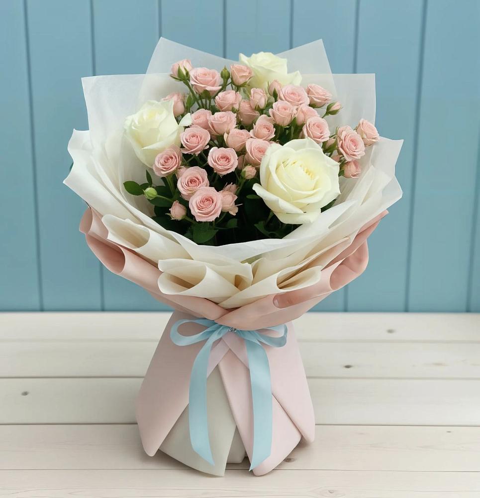 Букет цветов из: Розы в Черноерковской