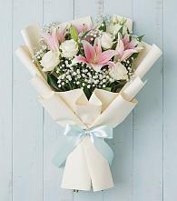 Букет цветов из:  Лилии в Черноерковской