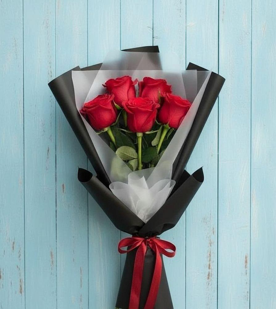 Букет цветов из: Розы в Черноерковской