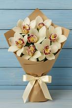 Букет цветов из:  Орхидеи и Розы в Черноерковской